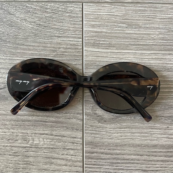 My My My Kerry Sunglasses Oval Brown